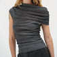Lna - Lurex Ribbed Top