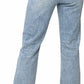 Judy Blue - High Rise Plaid Cuff Vintage Straight Jeans