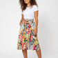 Leota Women's Mindy Skirt in Paradise Pop Multi