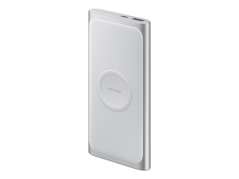 Samsung Wireless Portable Battery Pack-10,000mAh Silver