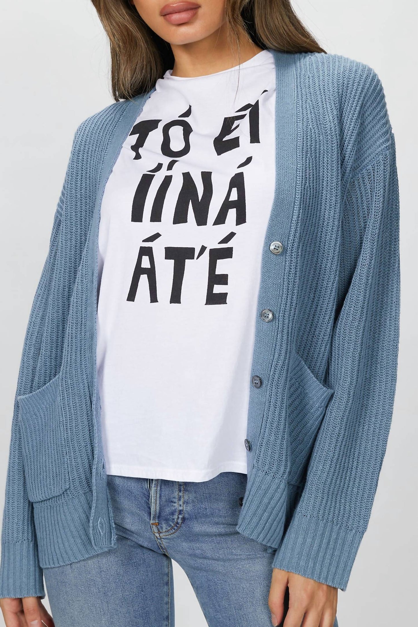 6397 - RIBBED KURT CARDIGAN