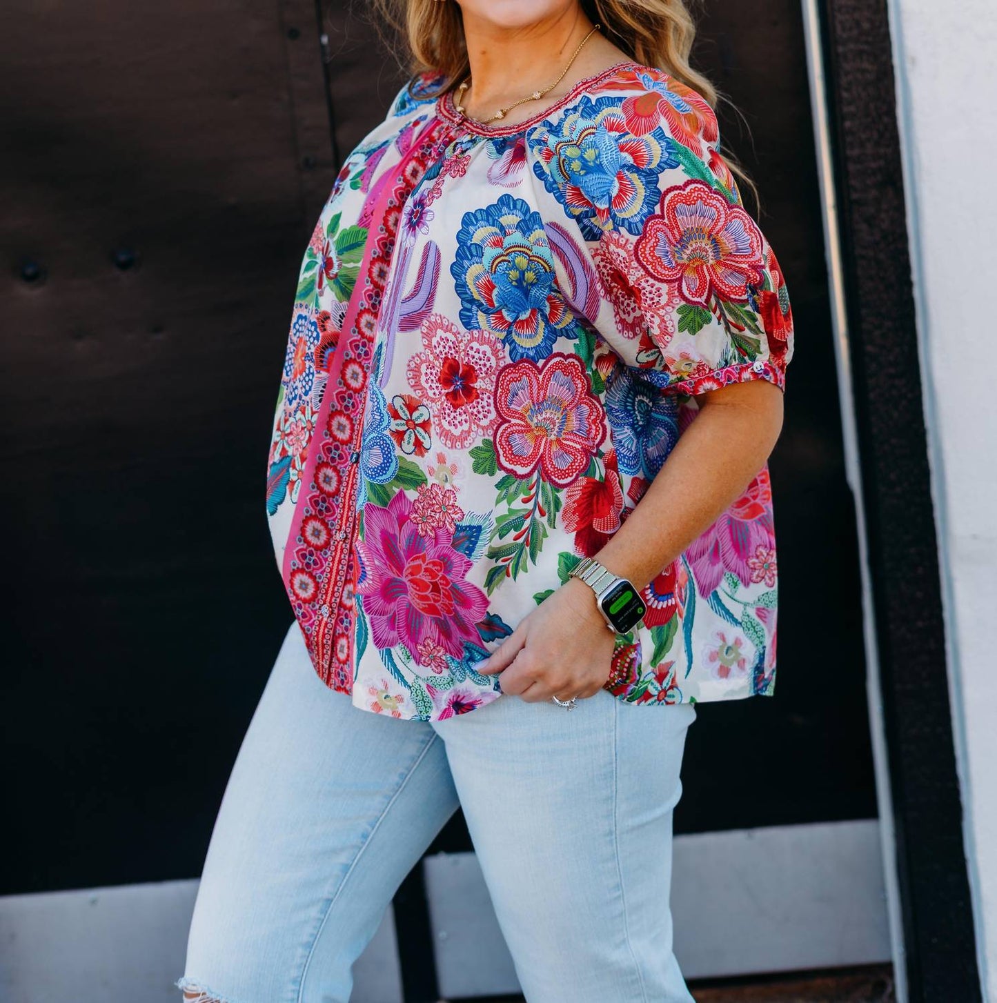 Johnny Was - Avah Button Down Shirt Kallie