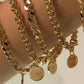 Eklexic - Women's Micro Link Curb Chain Bracelet