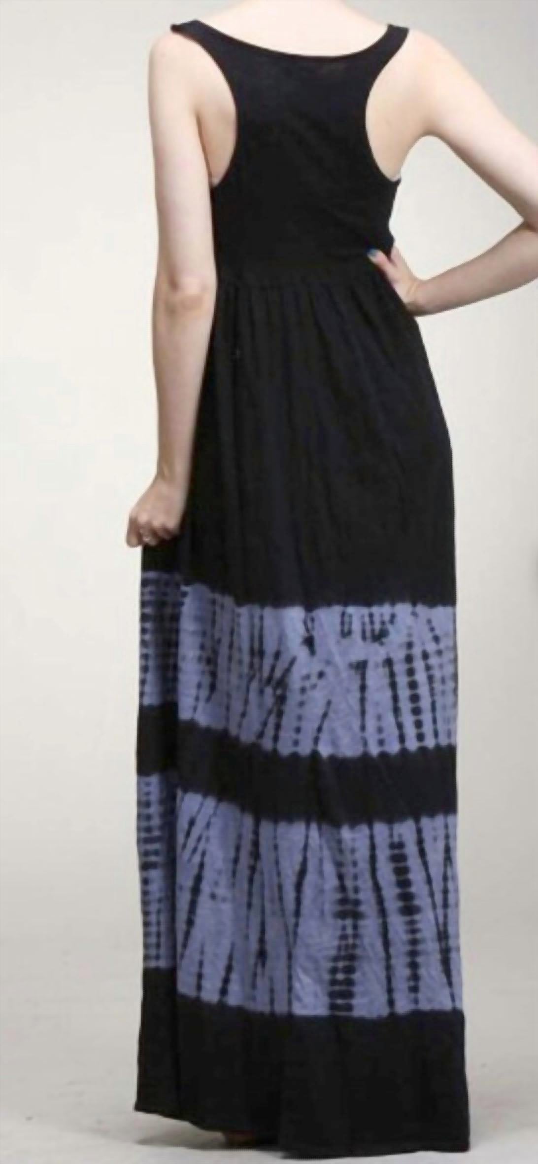 Tough Luv - Tie Dye Cotton Maxi Dress