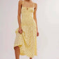 Free People - Lavender Daze Smocked Midi Dress