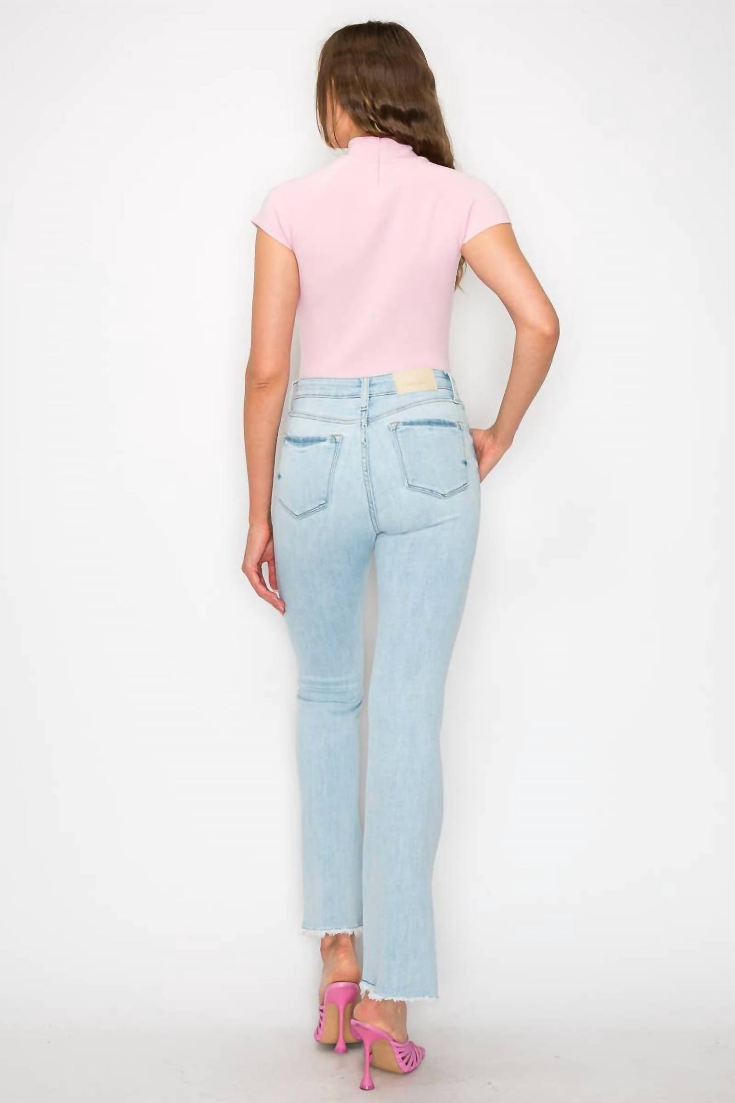 Artemis Vintage - Western High Rise Boot Cut Jeans