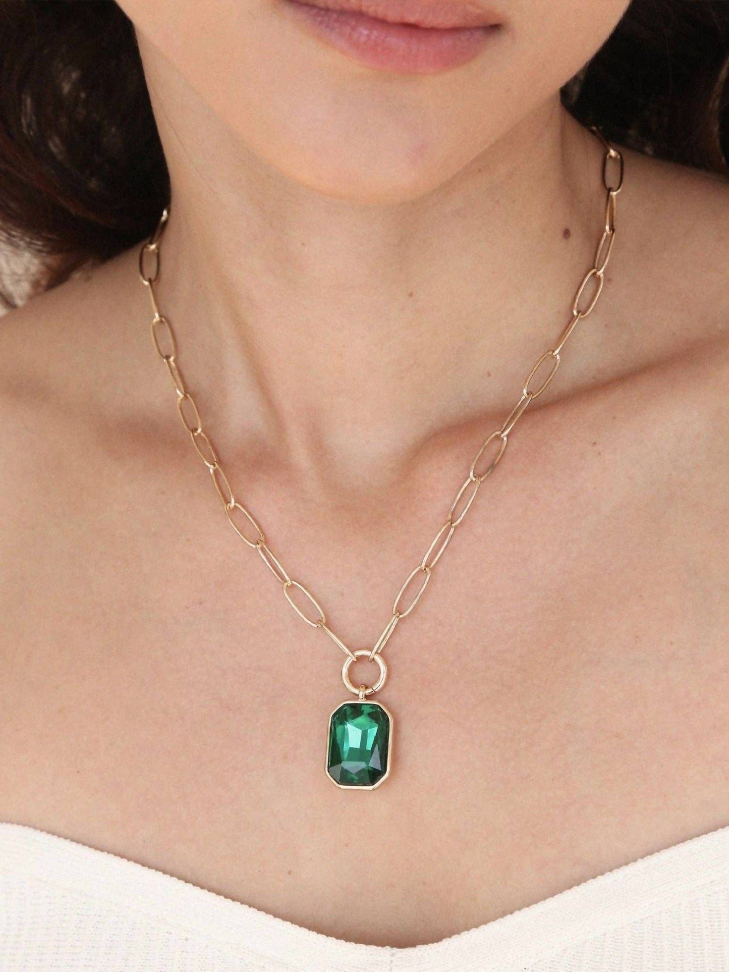 Ettika - Women's Deco Pendant Necklace