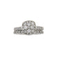 1.30ct Diamond Engagement Ring Set 10KT White Gold