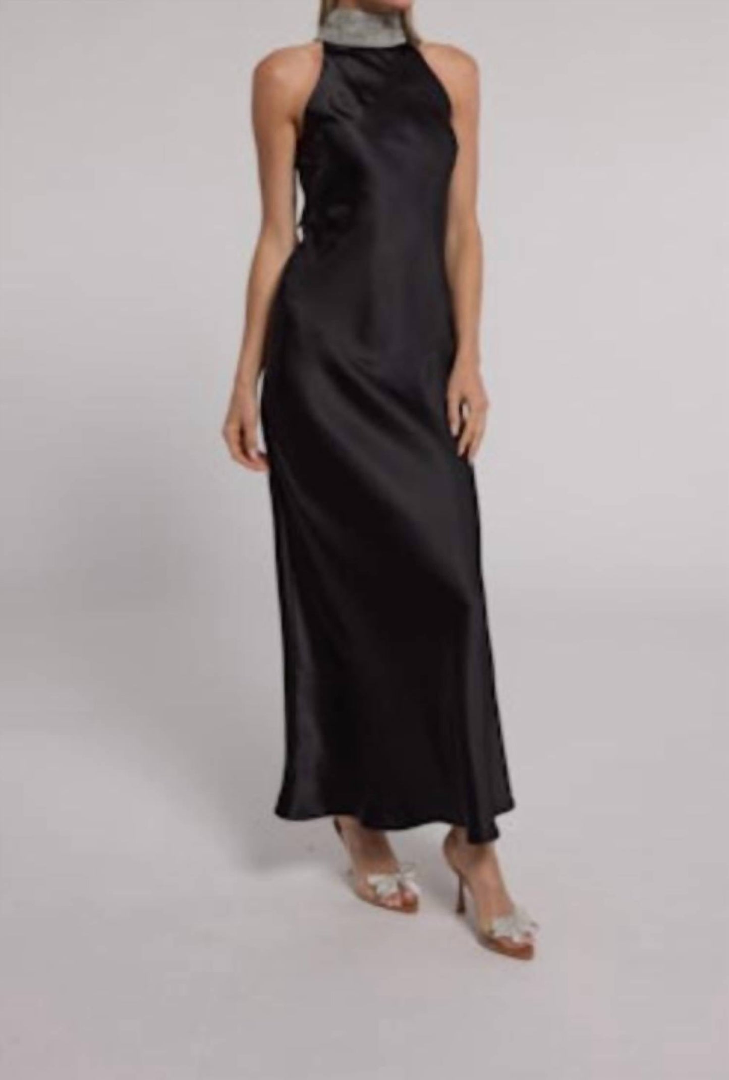 Generation Love - Riella Crystal Halter Maxi Dress