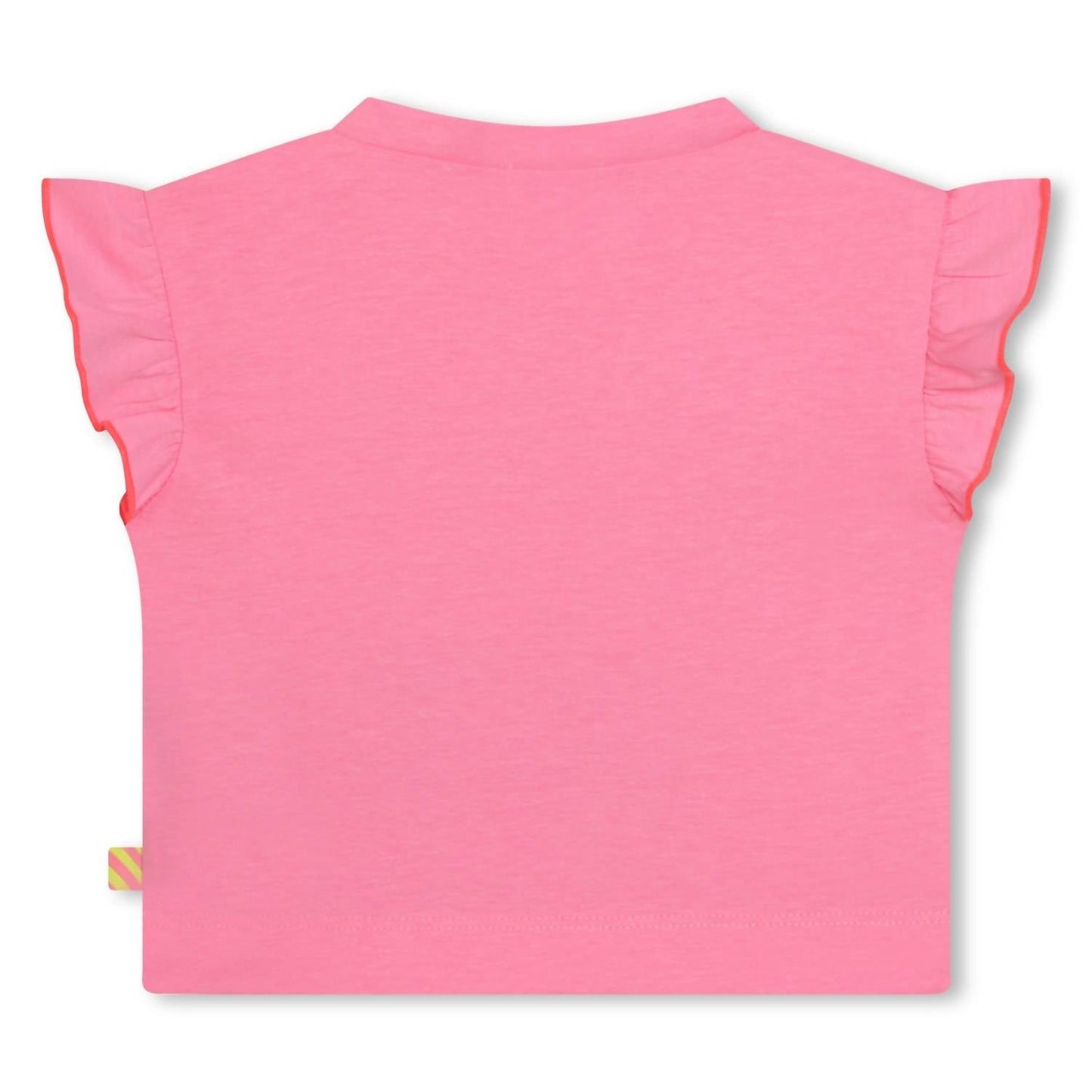 Billieblush - Kid's Bab Flounced Sleeve Tee With Flowers & Butterflies