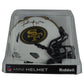 NFL San Francisco 49ers Frank Gore Signed Riddell Mini Helmet Speed Lunar Eclips