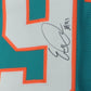 NFL Miami Dolphins Emmanuel Ogbah #91 Jersey Replica Signed Teal JSA Card