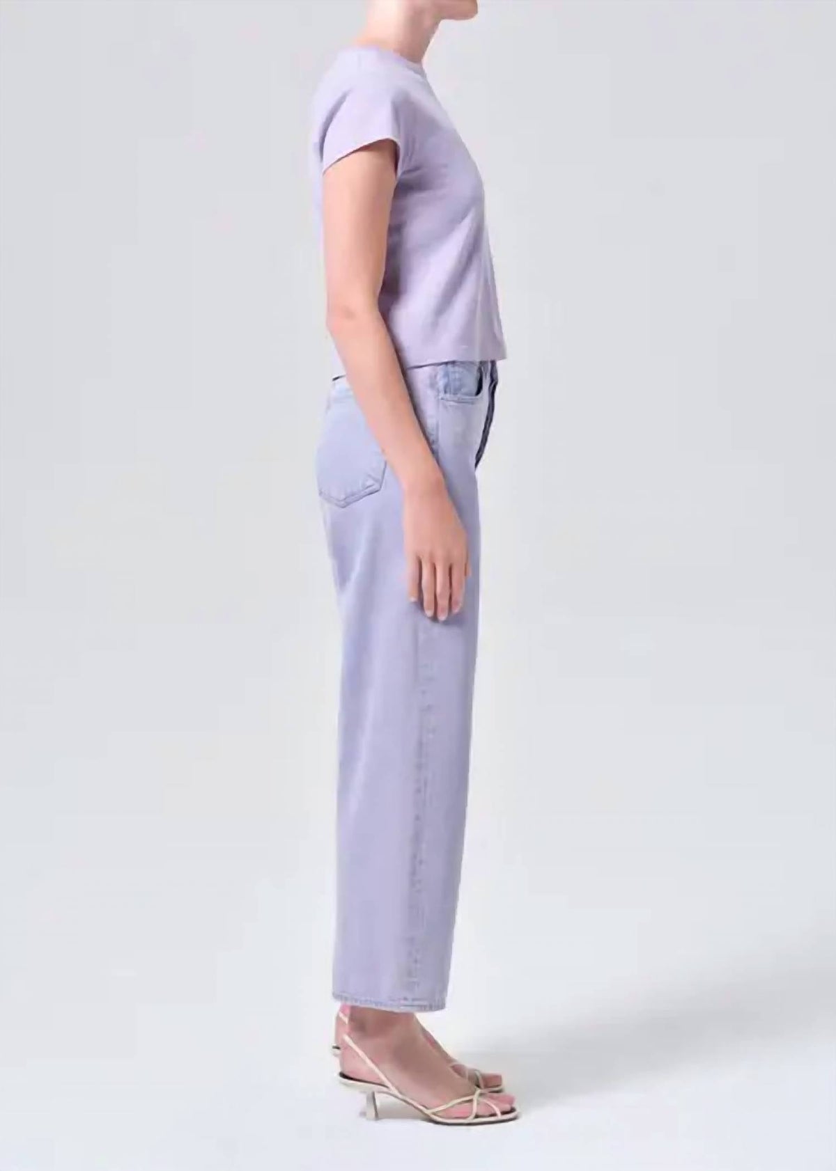 Agolde - Ren High-rise Wide-leg Jeans