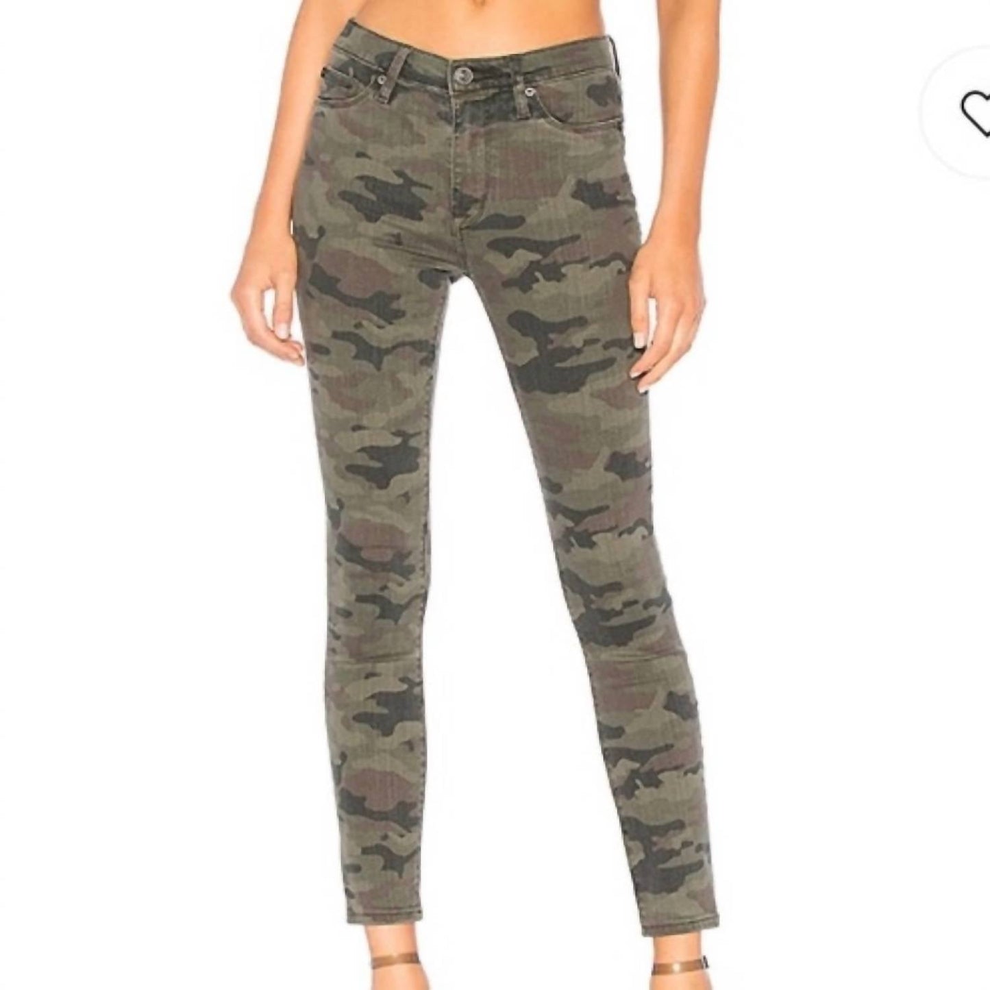 Hudson - Barbara High Waist Super Skinny Ankle Jeans
