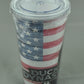 Duck Dynasty Willie Sip n Go Cup 16oz No Straw Screw Lid Tumbler A&E Show Plastic