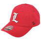 NCAA Zephyr Louisville Cardinals Relaxed Adults Curved Bill Adjustable Hat Cap