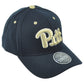 NCAA Zephyr Pittsburgh Panthers Men Blue Flex Fit Stretch Small/Medium Hat Cap