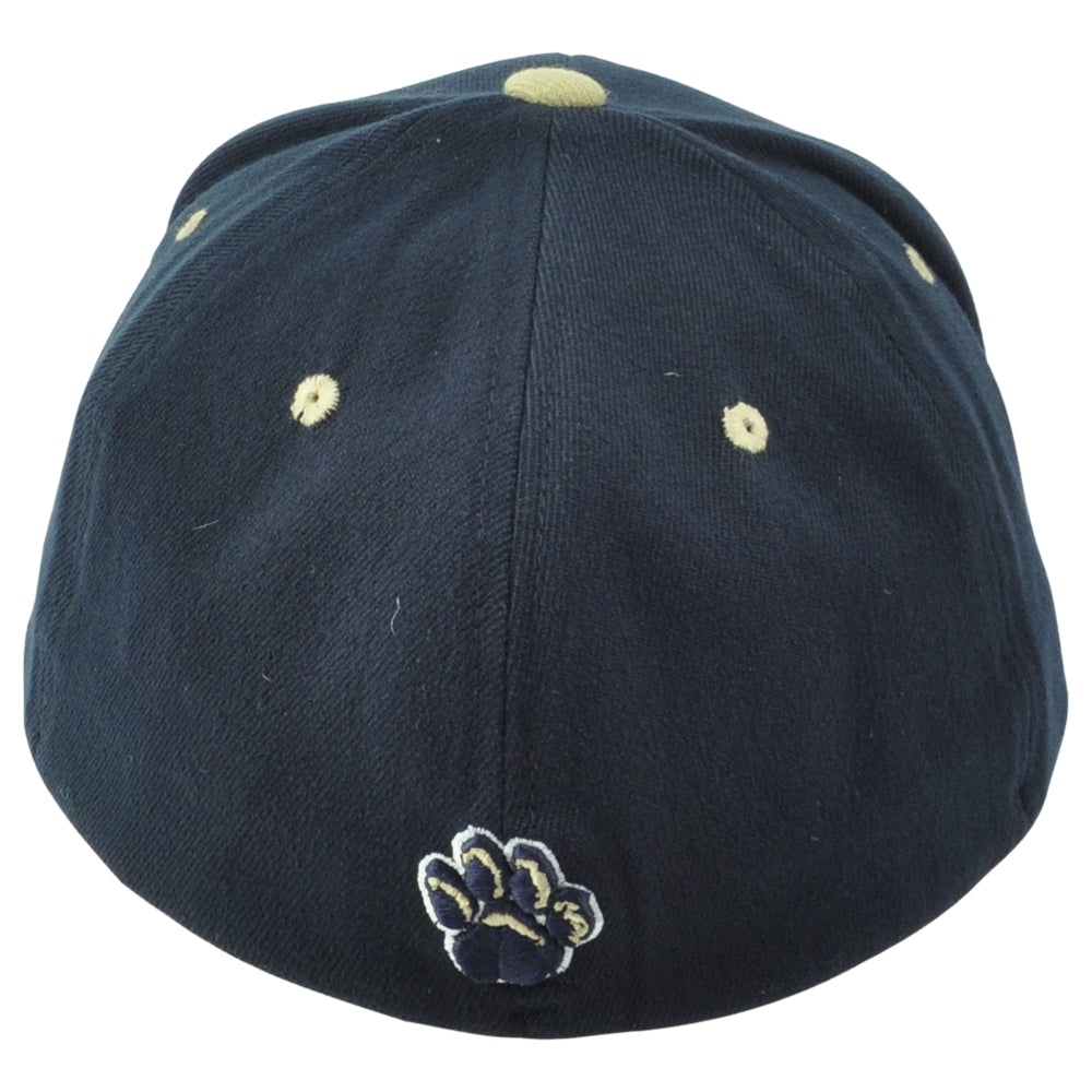 NCAA Zephyr Pittsburgh Panthers Men Blue Flex Fit Stretch Small/Medium Hat Cap