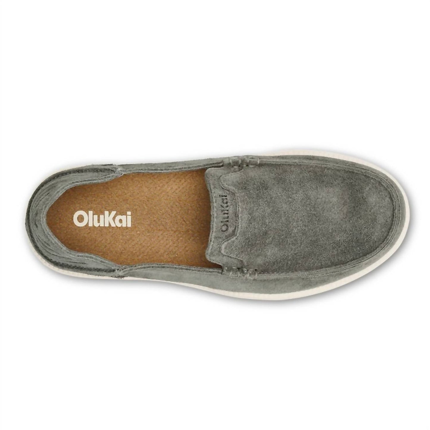 Olukai - पुरुषों के काकाहा निया लेदर स्लिप-ऑन जूते
