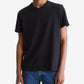 Calvin Klein Men's Smooth Cotton Solid V Neck T-Shirt Black Size Medium