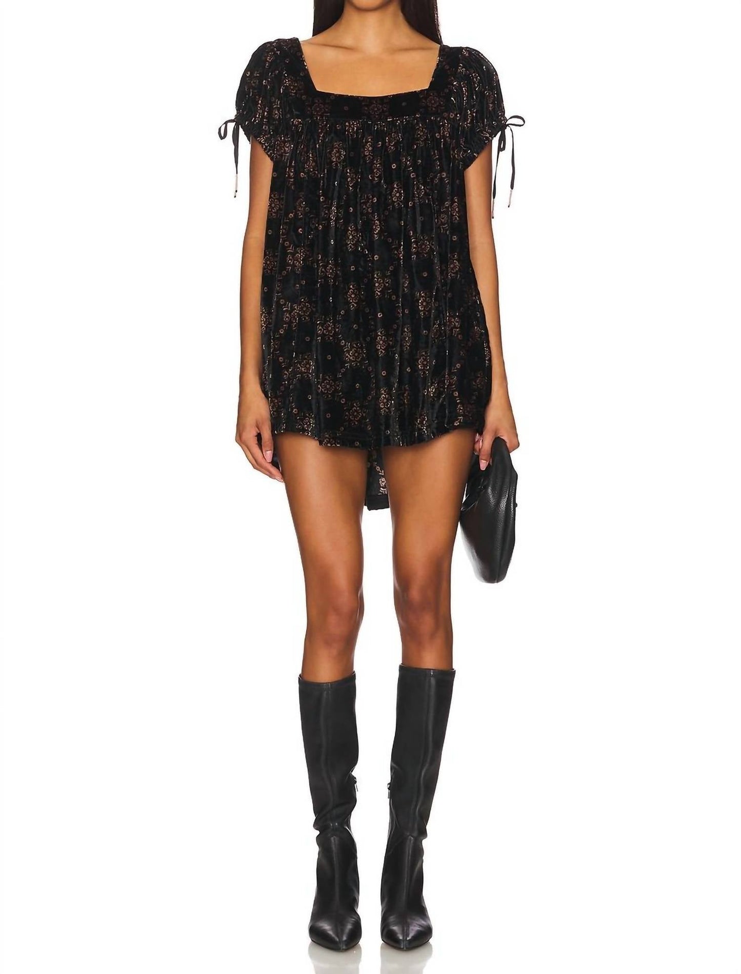 Free People - Summer Camp Velvet Tunic Dress