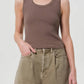 Agolde - Shrunken Poppy Tank