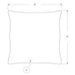 Pillow Square with Insert - Decorative Throw Pillow