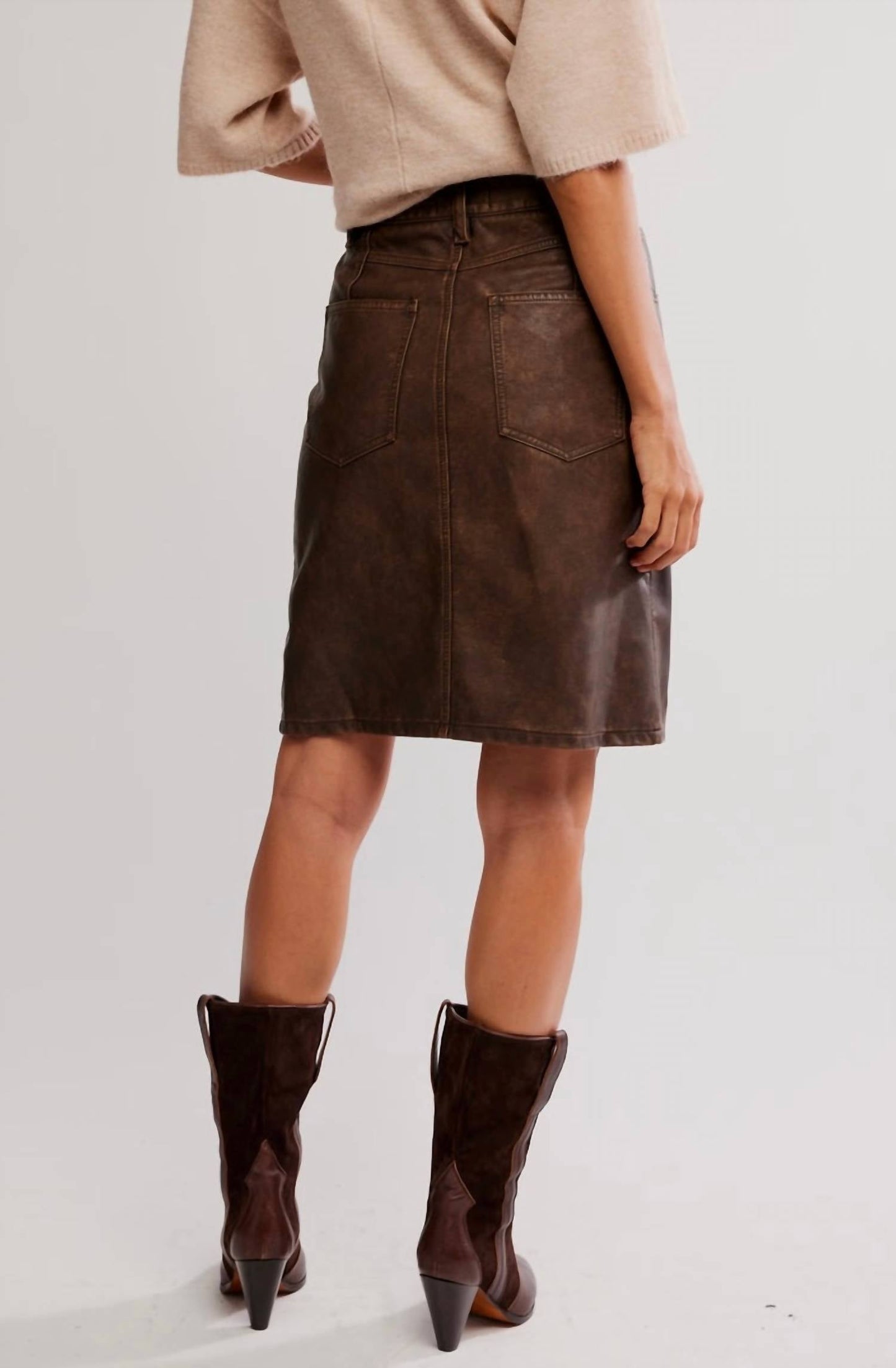 Free People - Sycamore Vegan Midi Skirt
