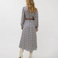 Esqualo - Utopia Graphic long dress