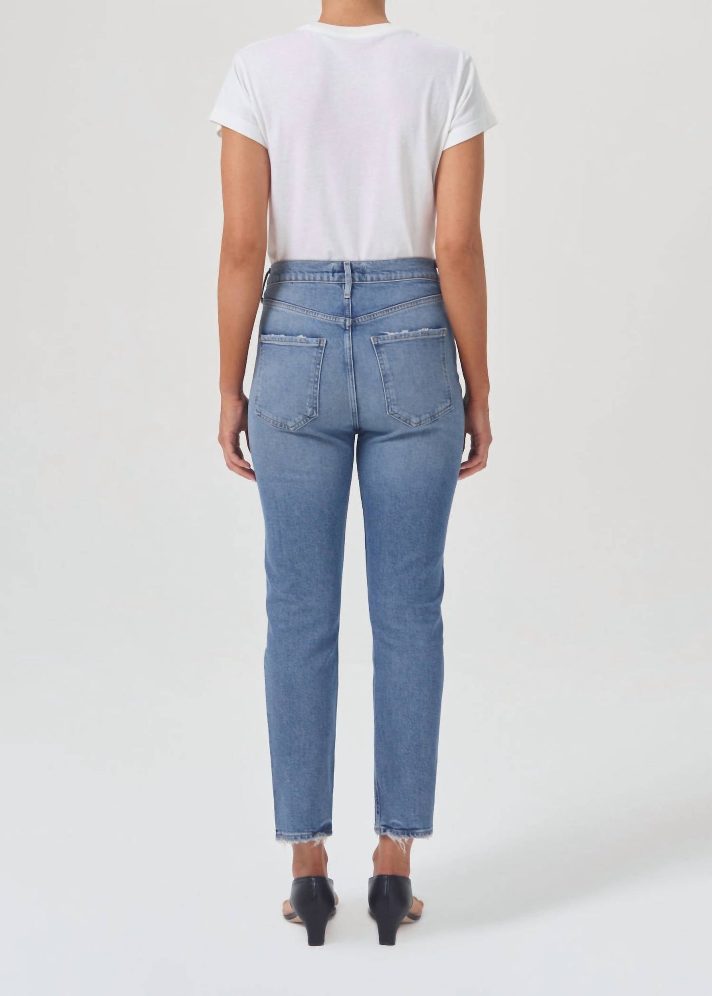 Agolde - RILEY HIGH RISE STRAIGHT CROP JEAN