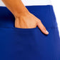 Ibkul - Faux Wrap Skirt