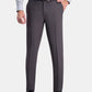 Haggar Men's Premium Comfort Slim Fit Performance Stretch Flat Front Dress Pants Gray Size 34X30