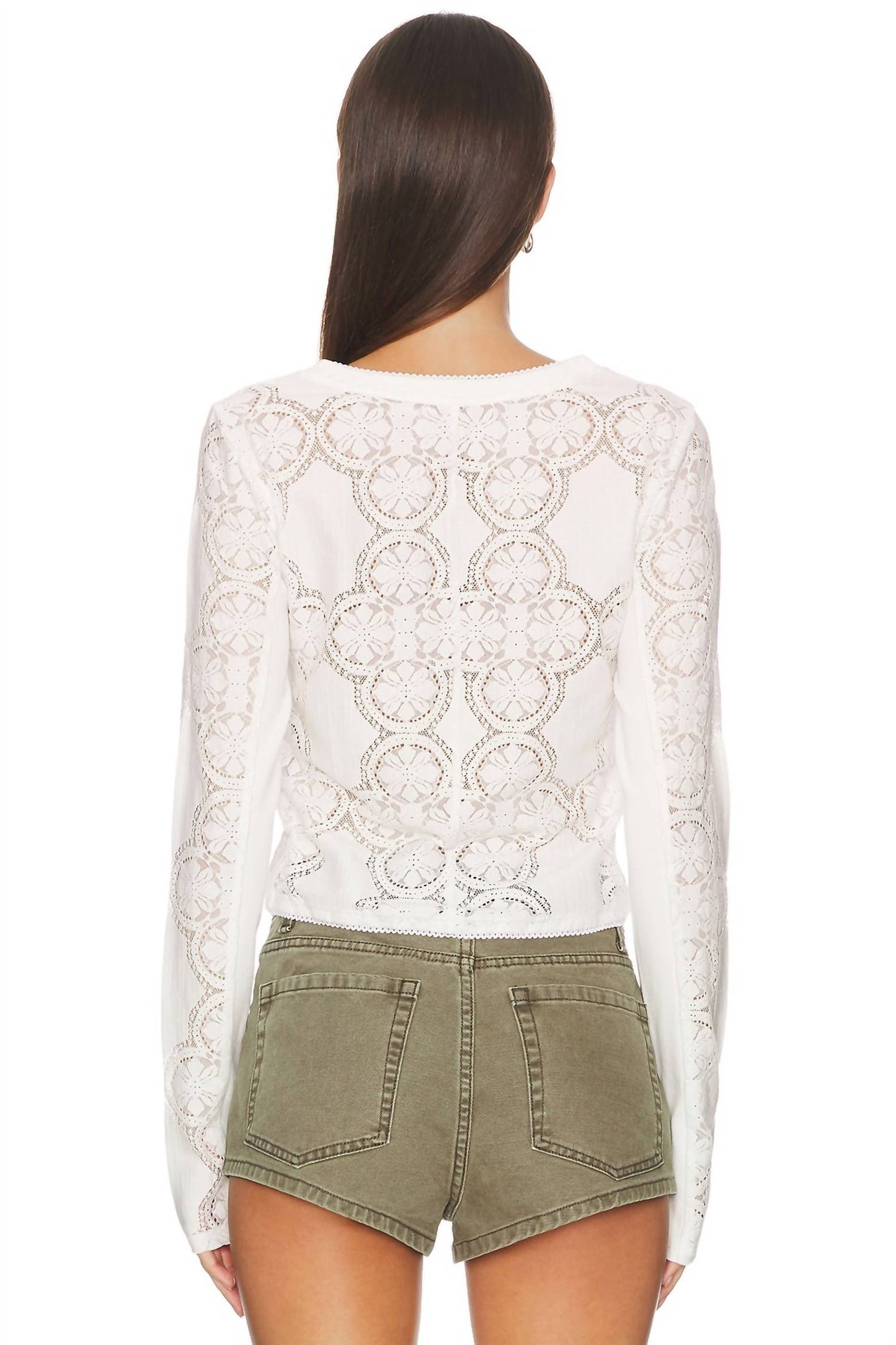 Free People - Jae Long Sleeve Knit Sweater