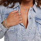 Generation Love - Leona Crystal Denim Jacket