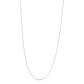 .925 Sterling Silver 0.7mm Slim and Dainty Unisex 18" Inch Ball Bead Chain Necklace