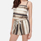 Cami Nyc - Ibiza Metallic Linen Shorts