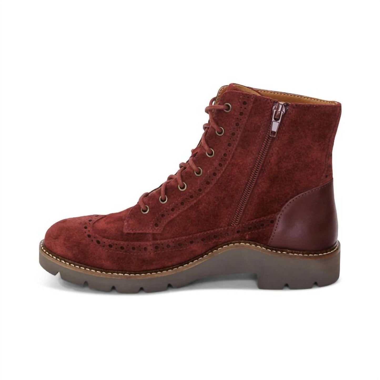 Aetrex - Women's Margot Brogue Lace-up Boots