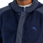 Tommy Bahama Men's Anchor Bay Quarter Zip Hoodie Blue Size Large