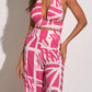 Elan - Criss Cross Halter Top