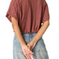 Project Social T - Paola sweater v neck bubble tee