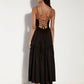 एन्ज़ा कोस्टा - ओपन बैक टियर्ड ड्रेस