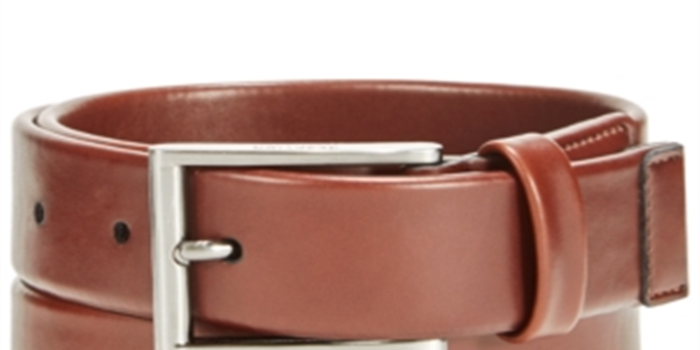Kenneth Cole Reaction Men's Tubular Stretch Casual Belt Brown Size Large