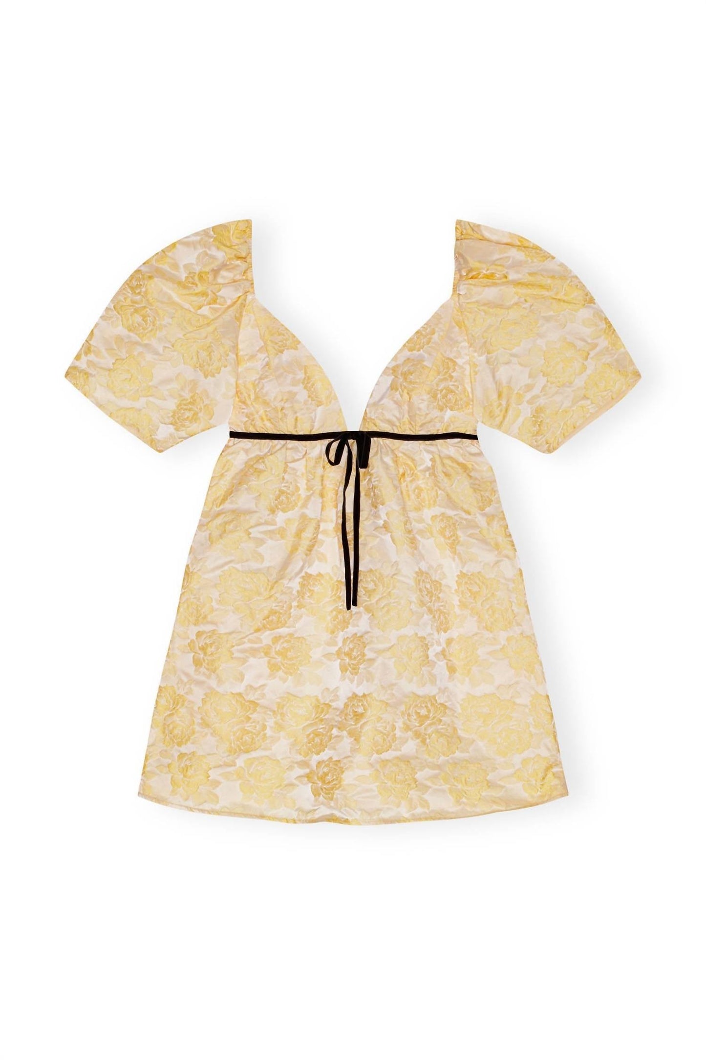 Ganni - Botanical Jacquard Mini Dress