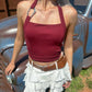 Adeline - Meadow Halter Top