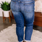 Judy Blue - Some Like It Hot Thermal Patch Boyfriend Jeans