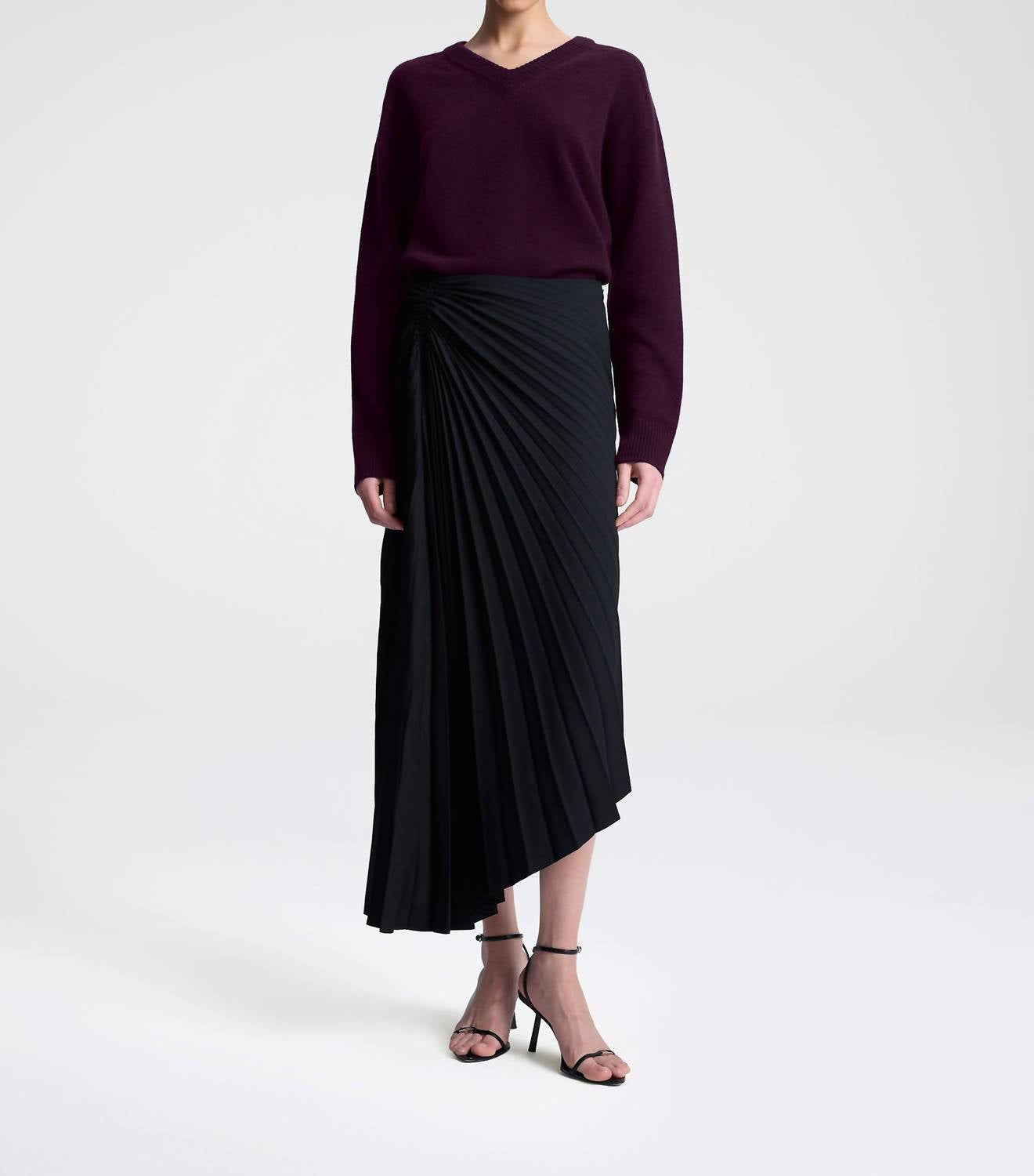 A.L.C. - Tracy Tailored Midi Skirt
