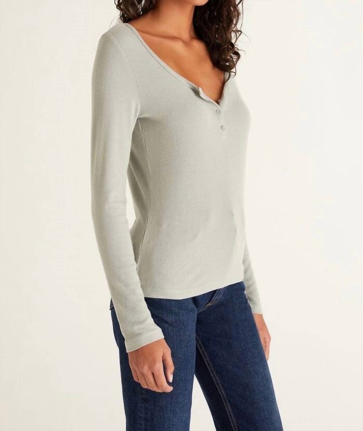 Z Supply - Cait Rib Henley Top
