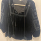 Another Love - Velvet Embroidered Top