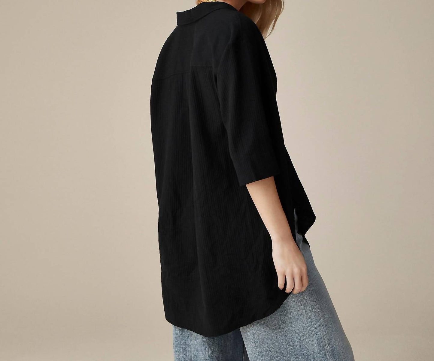 J.Crew - Popover shirt in airy gauze