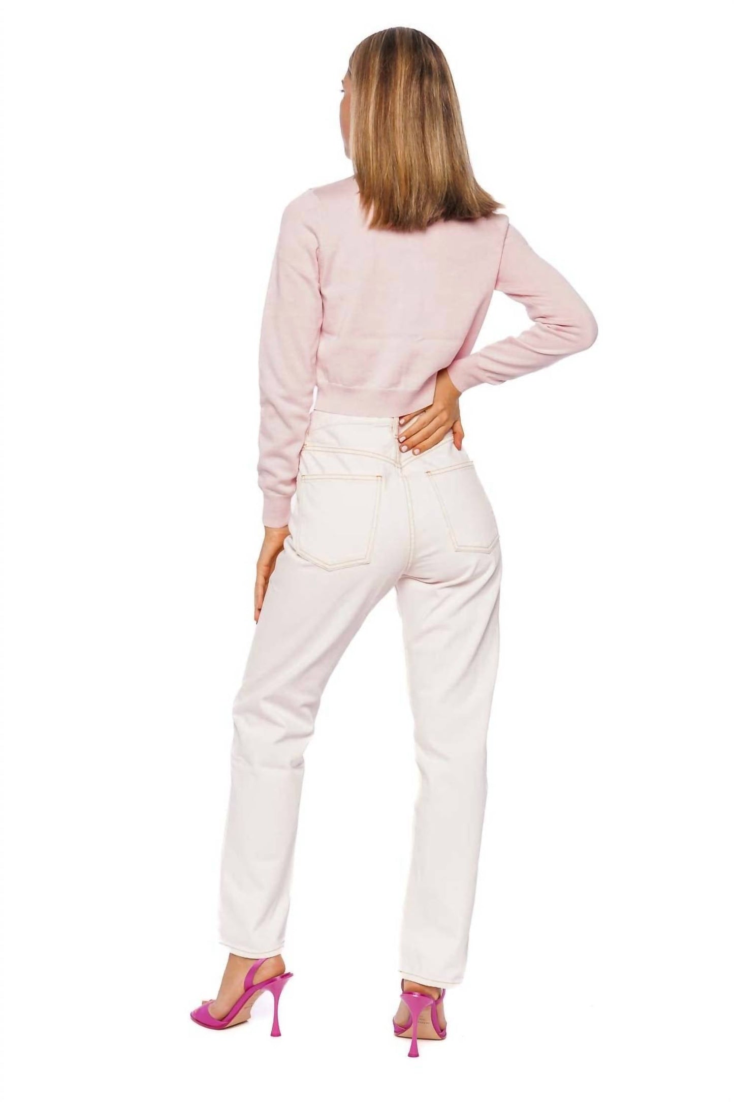 Agolde - Mid Rise Straight Leg Jean